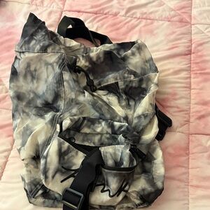 Victoria Secret Pink Tie-Dye Collapsible Backpack